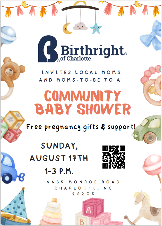 Birthright Community Baby Shower